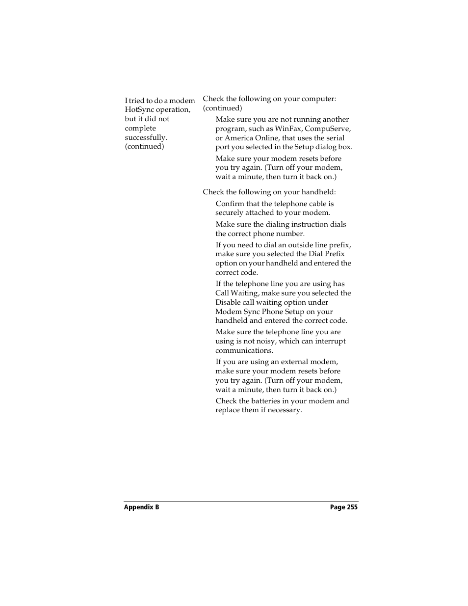 Handspring Visor User Manual | Page 255 / 287
