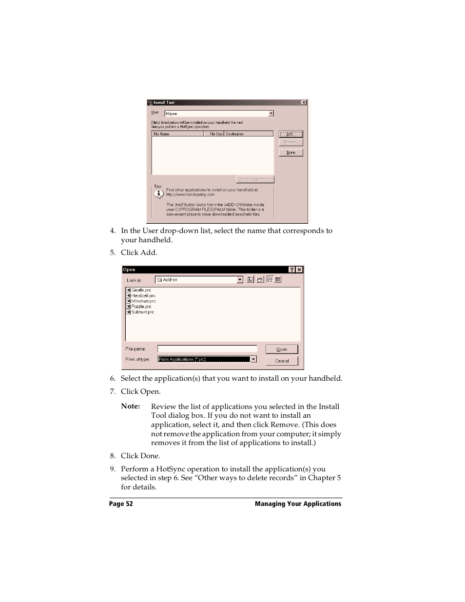 Handspring Visor User Manual | Page 52 / 287