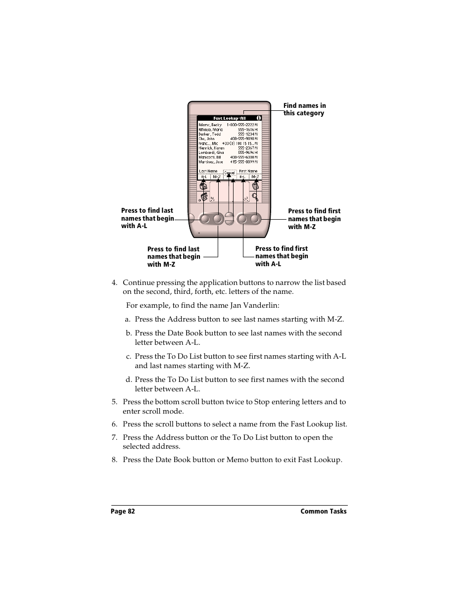 Handspring Visor User Manual | Page 82 / 287