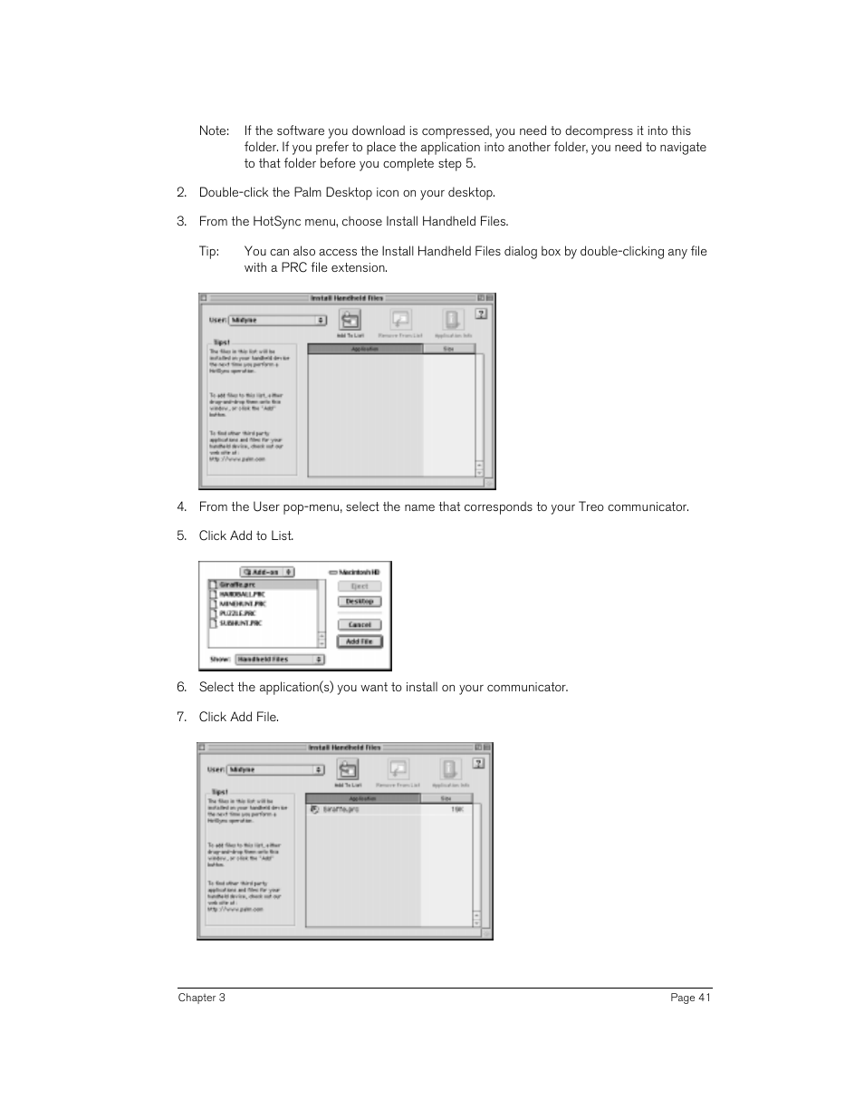 Handspring Treo 270 User Manual | Page 41 / 235