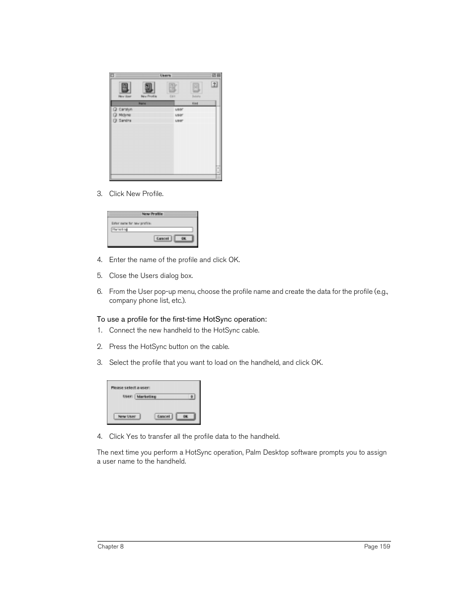 Handspring 90 User Manual | Page 159 / 232