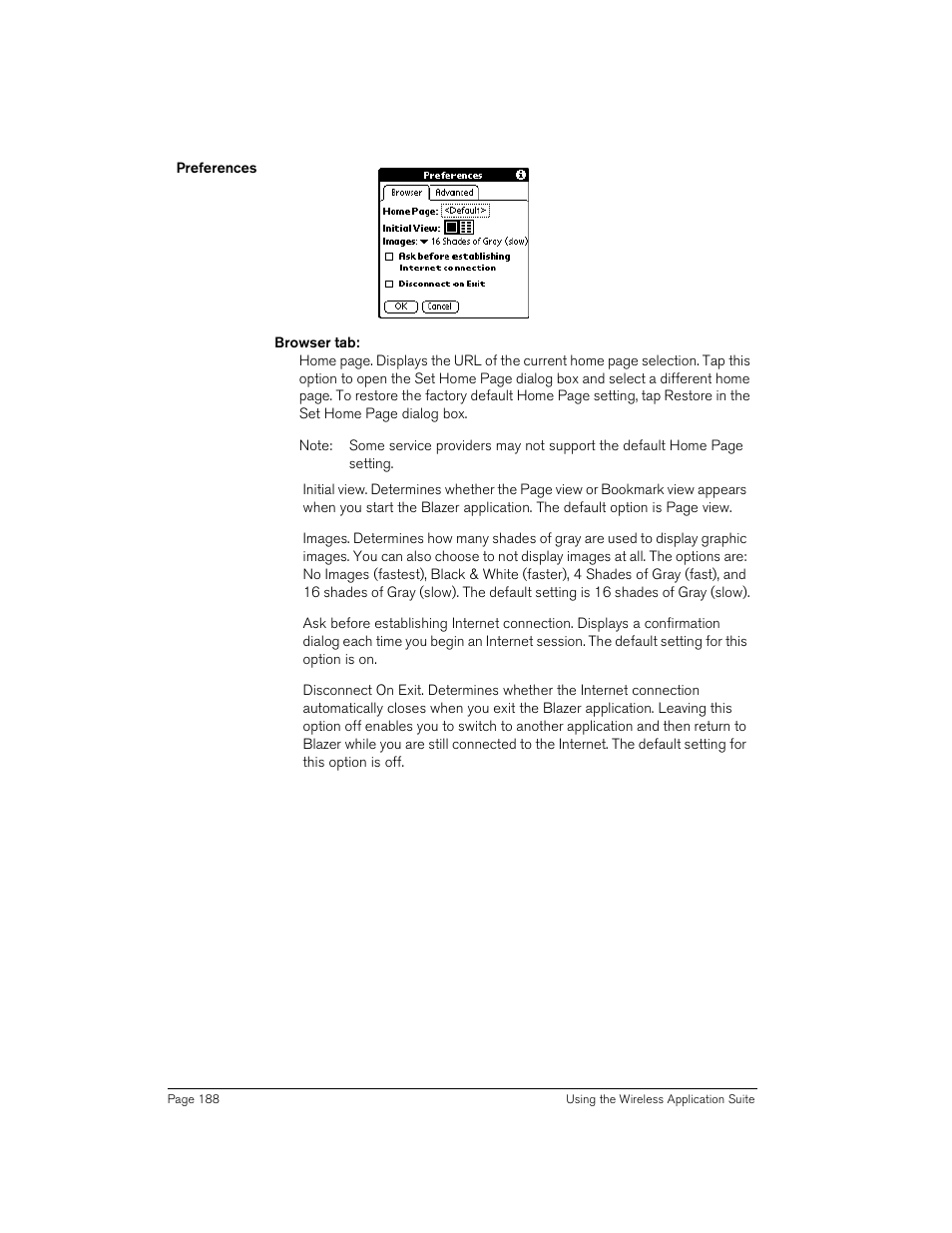 Handspring 90 User Manual | Page 188 / 232