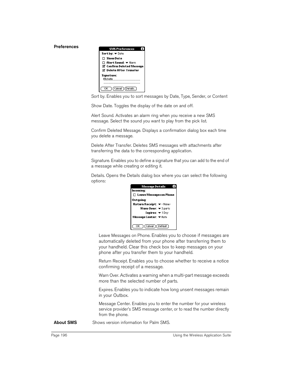 Handspring 90 User Manual | Page 196 / 232