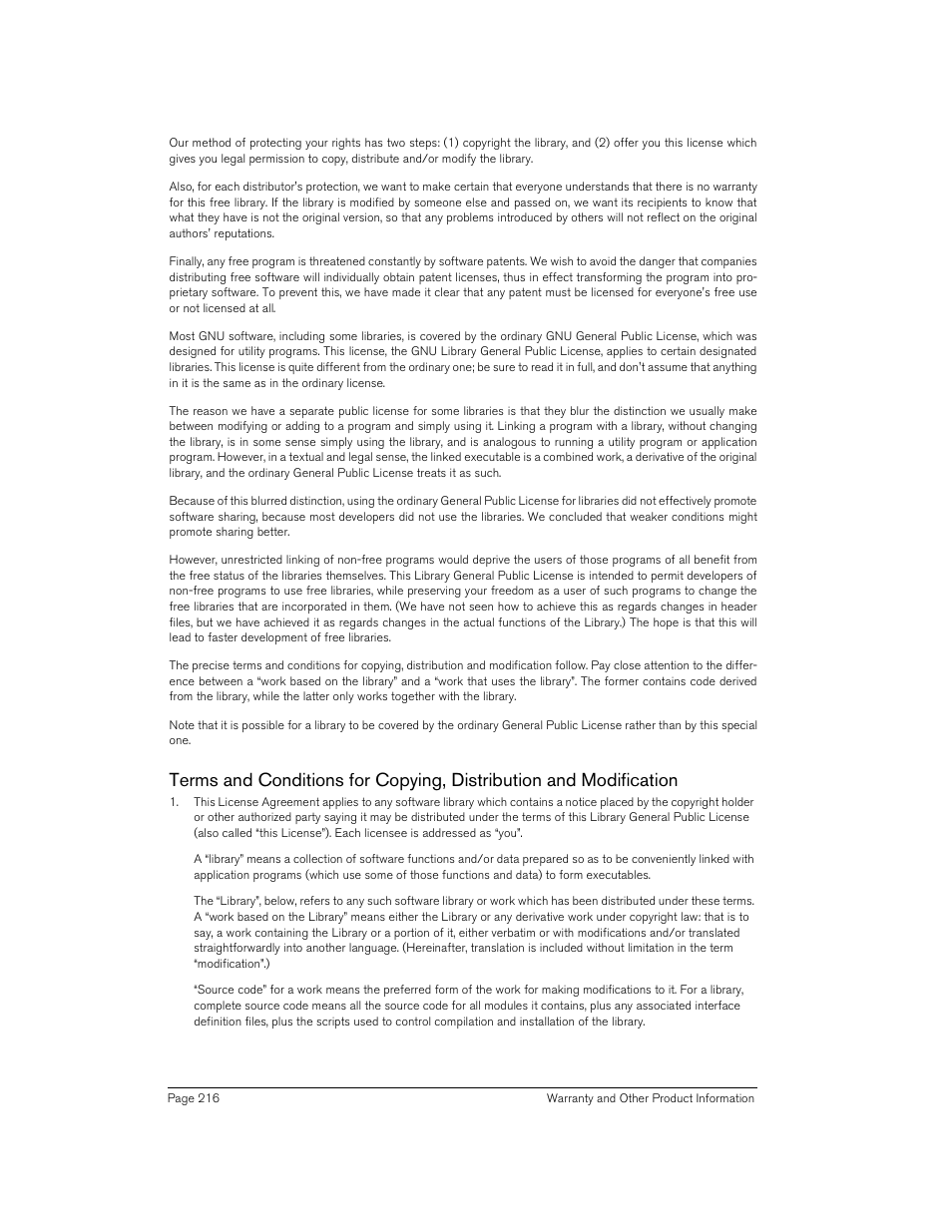 Handspring 90 User Manual | Page 216 / 232