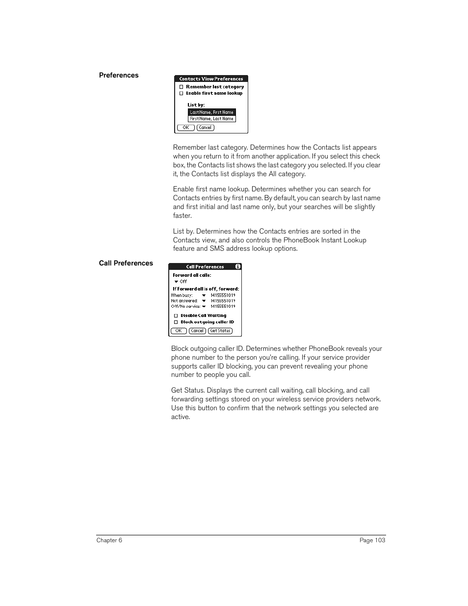 Handspring 270 User Manual | Page 103 / 257