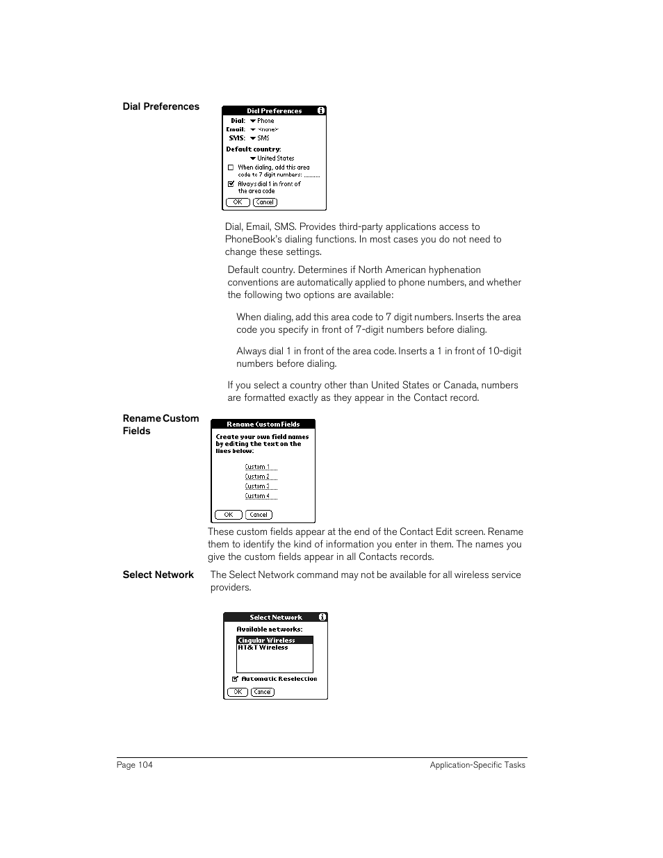 Handspring 270 User Manual | Page 104 / 257