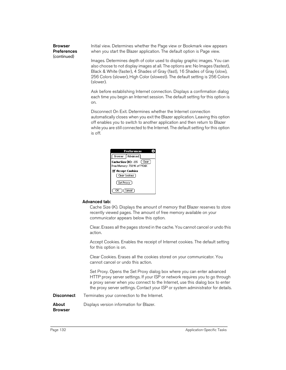 Handspring 270 User Manual | Page 132 / 257