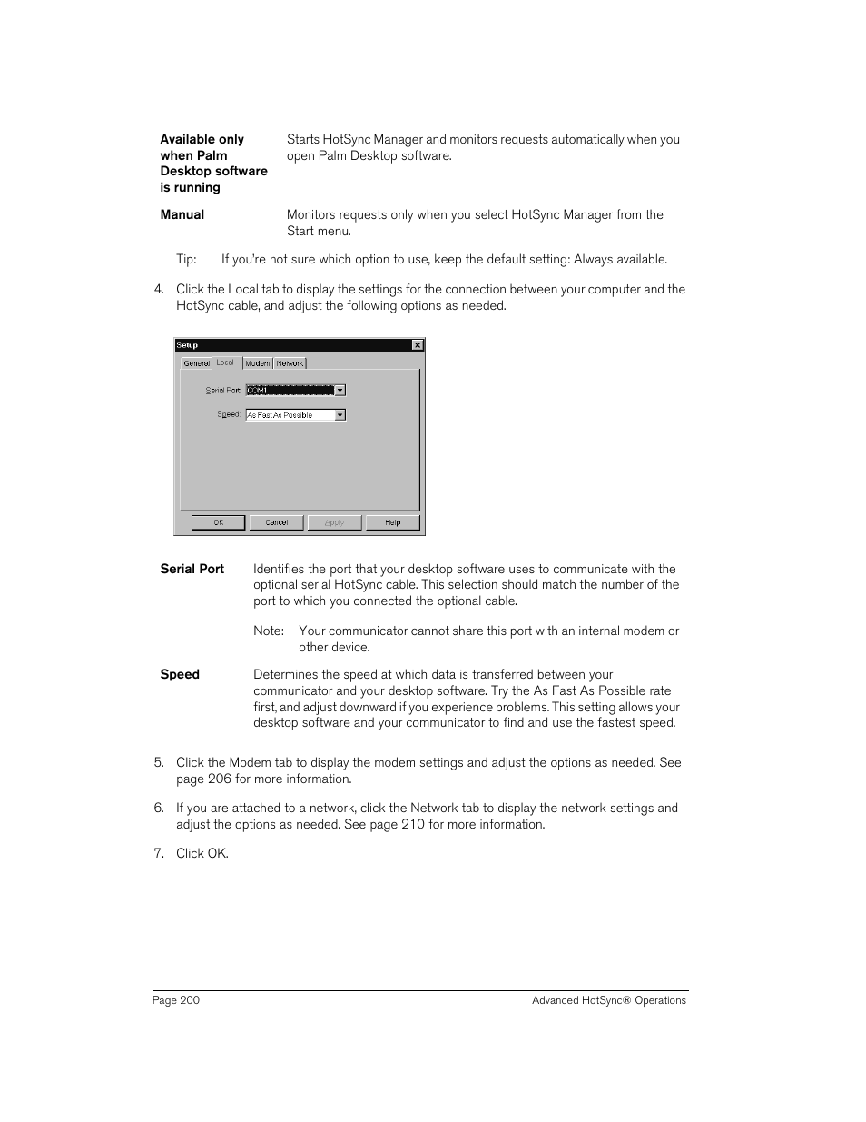 Handspring 270 User Manual | Page 200 / 257