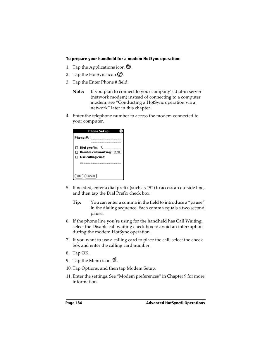 Handspring Visor Deluxe Handheld User Manual | Page 192 / 282