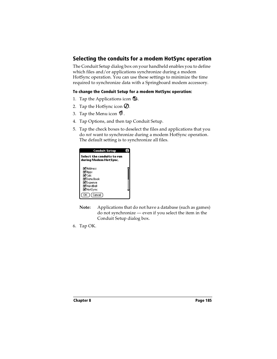 Handspring Visor Deluxe Handheld User Manual | Page 193 / 282