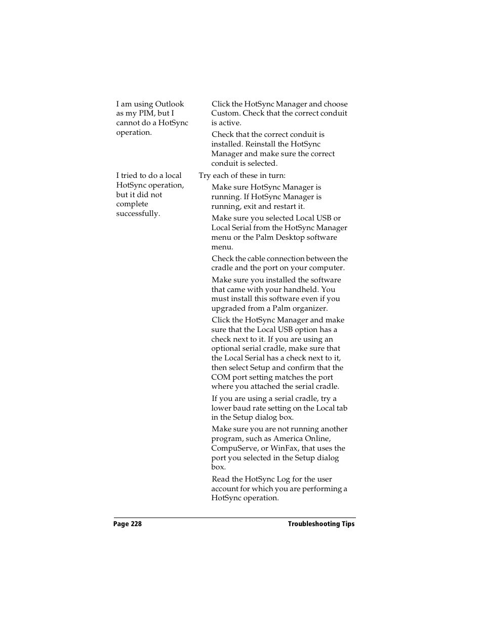 Handspring Visor Deluxe Handheld User Manual | Page 236 / 282