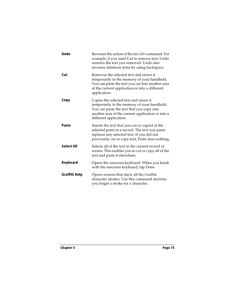 Handspring Visor User Manual | Page 73 / 263