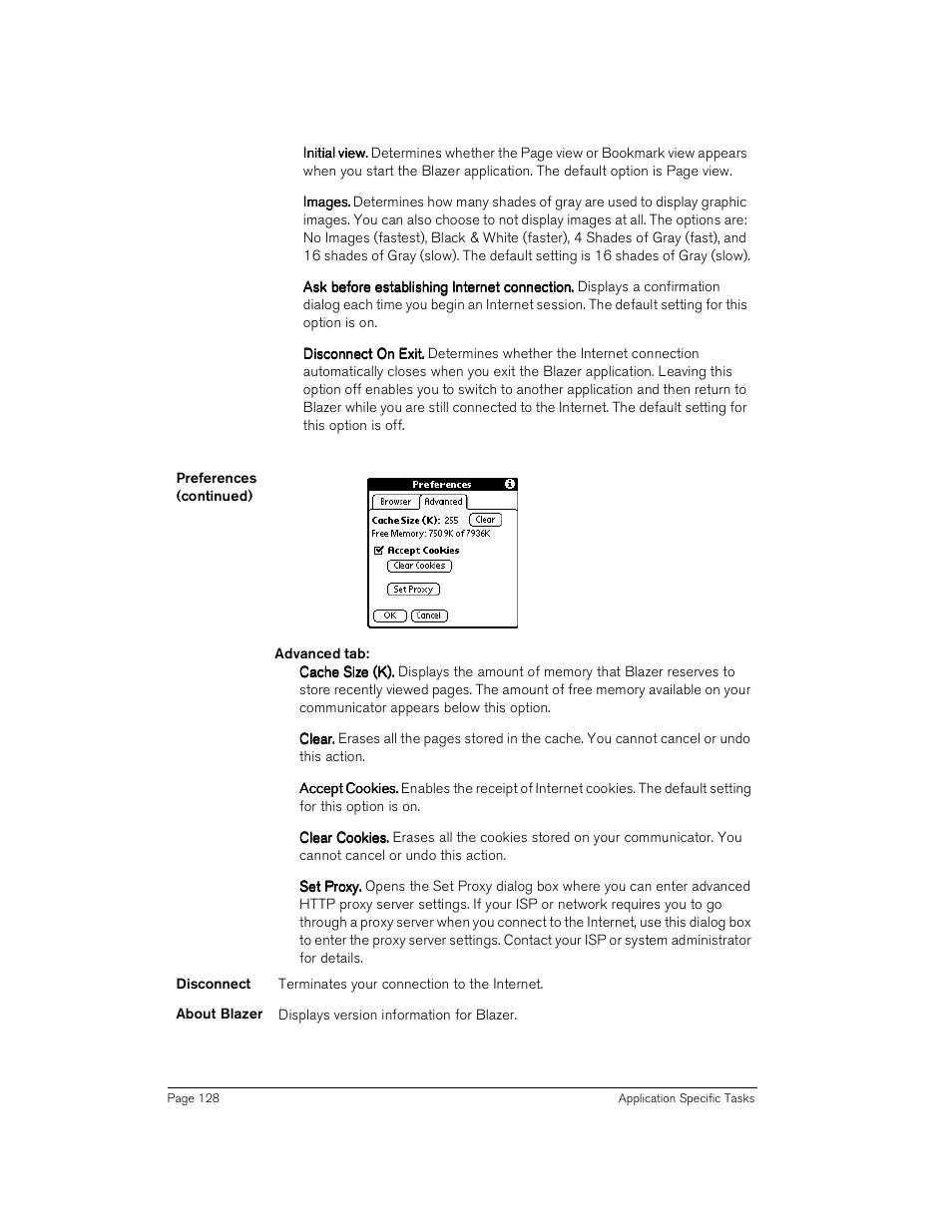 Handspring Treo 180 User Manual | Page 128 / 235