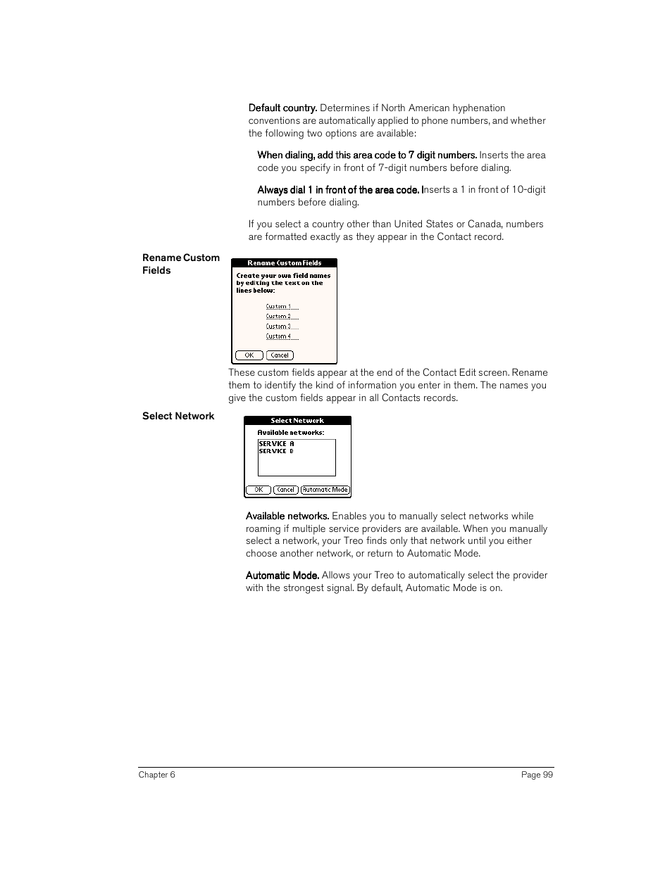 Handspring Treo 180 User Manual | Page 99 / 235