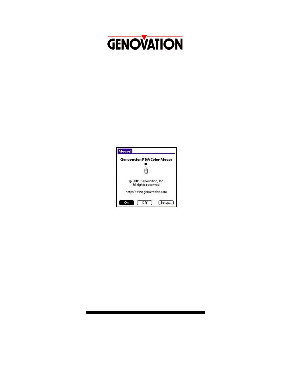 Handspring PDA Mouse User Manual | 7 pages
