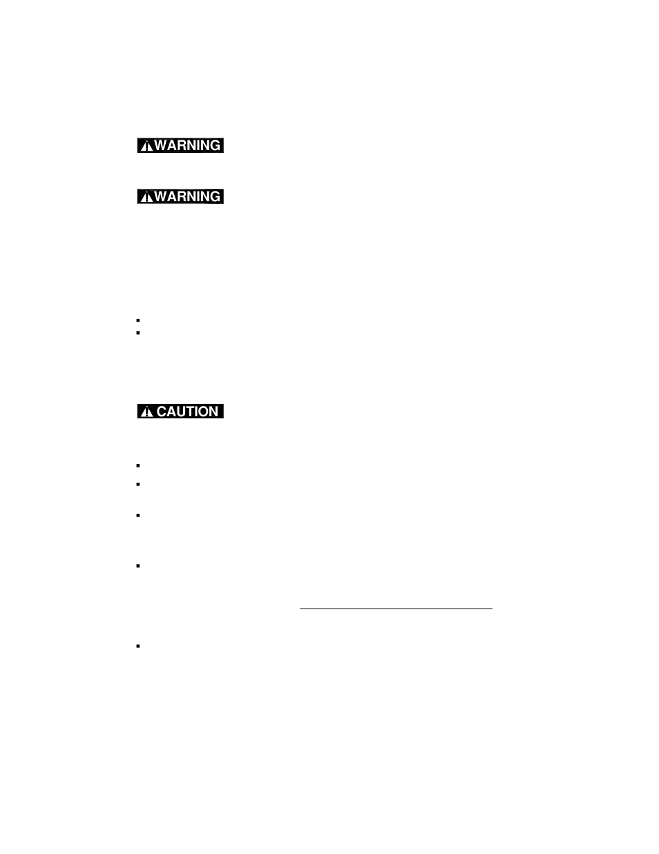 Warning, Caution | Harrington Hoists NER2 User Manual | Page 14 / 60