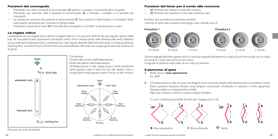 Hamilton Watch Khaki Navy Regatta Automatic User Manual | Page 14 / 47