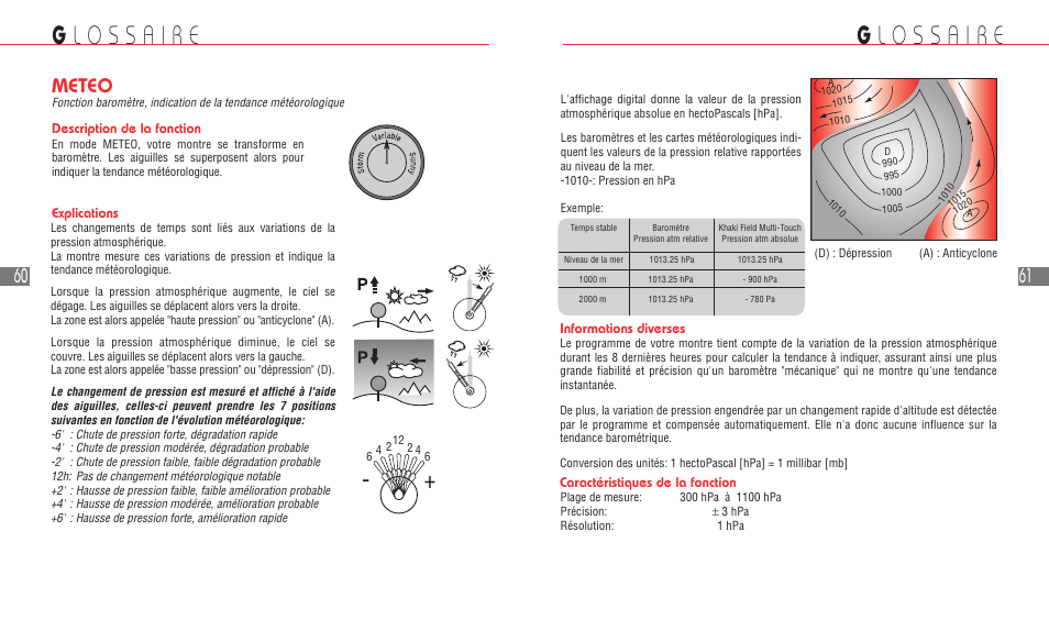 Meteo | Hamilton Watch Khaki Field Multi-Touch User Manual | Page 33 / 58
