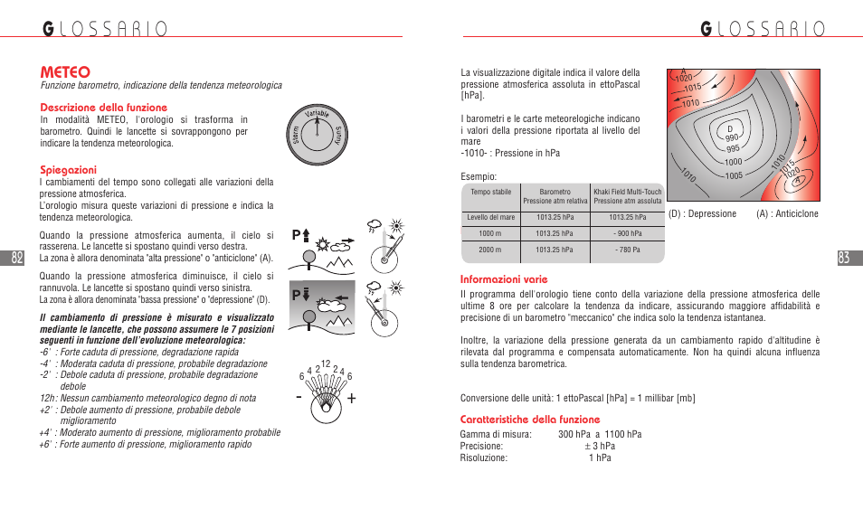 Meteo | Hamilton Watch Khaki Field Multi-Touch User Manual | Page 44 / 58