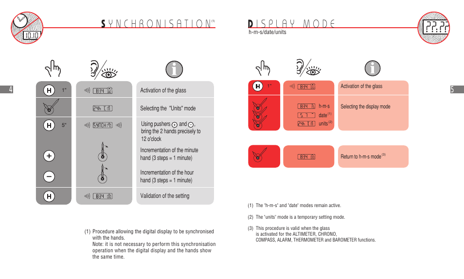 Hamilton Watch Khaki Field Multi-Touch User Manual | Page 5 / 58