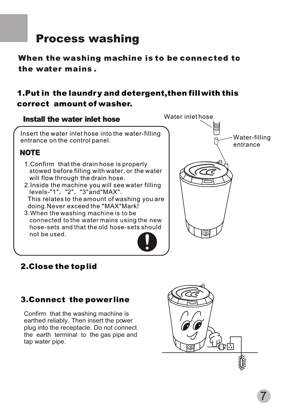 Process washing | Hydro Systems A P18 User Manual | Page 9 / 12