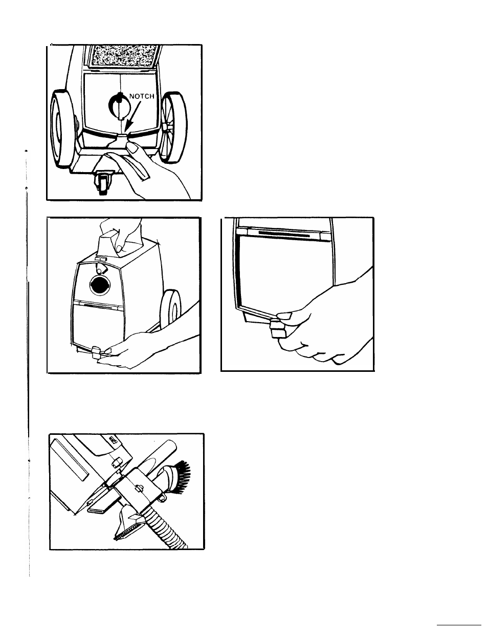 Deluxe model only | Hoover S1055 User Manual | Page 7 / 15