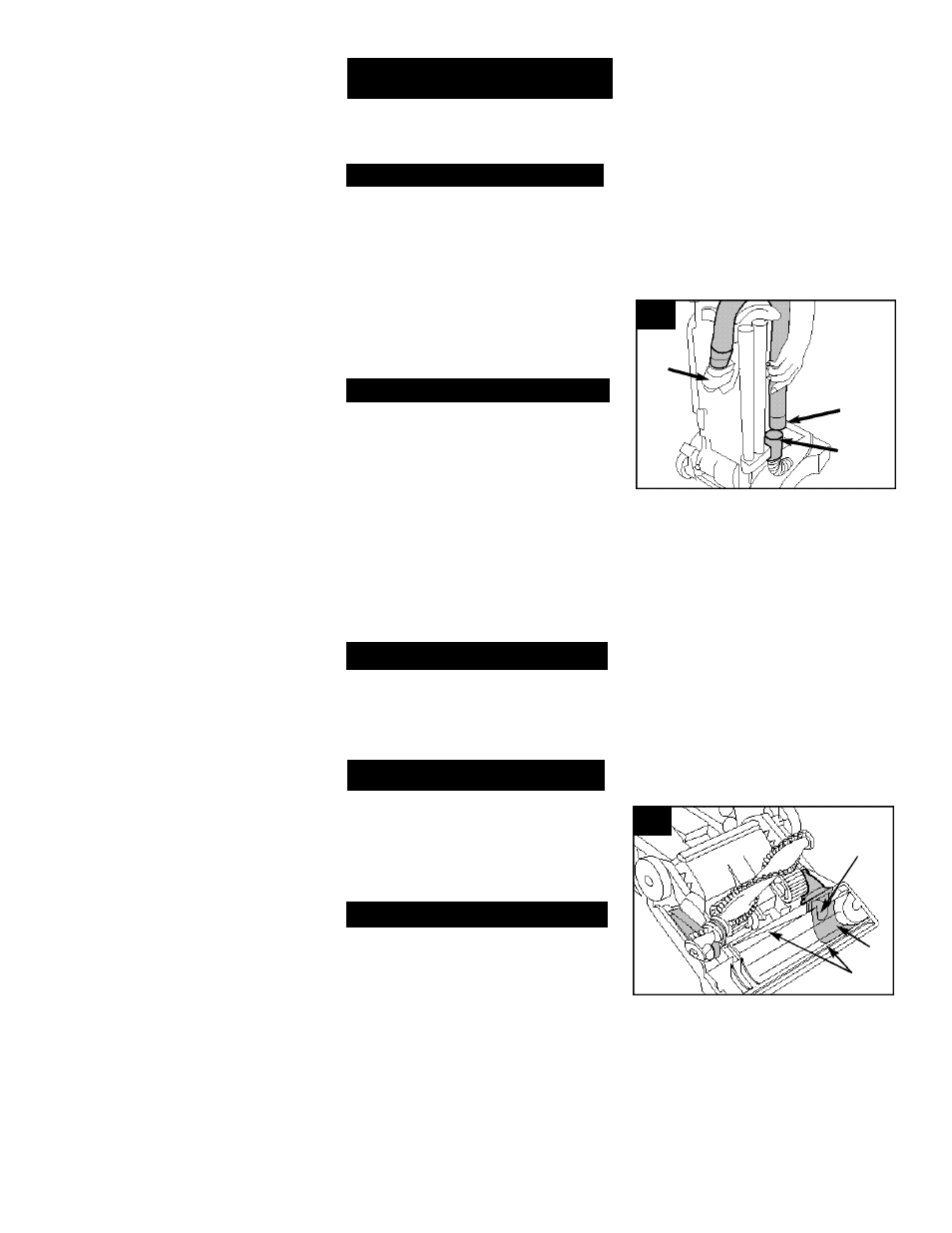 Trouble shooting, Lubrication, Clearing blockages | Thermal protector, Hoover cleaning performance | Hoover WindTunnelTM User Manual | Page 12 / 13