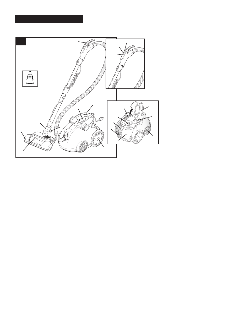 How to use, Cleaner description | Hoover WindTunnel Bagless Canister Cleaner with Powered Nozzle User Manual | Page 4 / 12