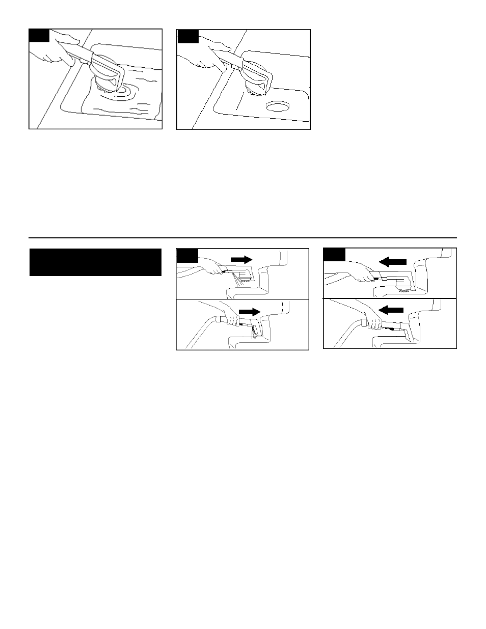 Cleaning carpeted stairs, After using tool | Hoover Widepath User Manual | Page 12 / 15