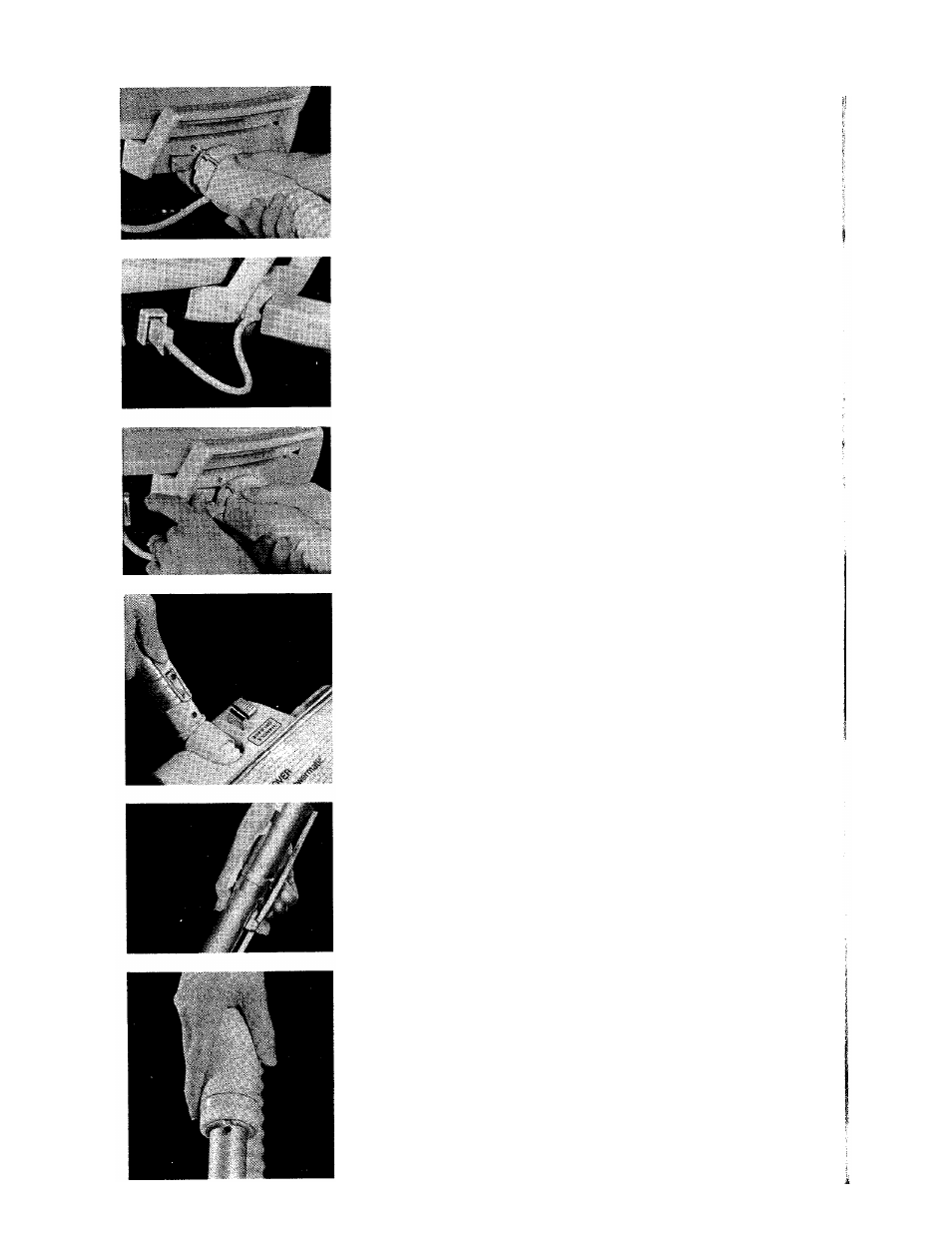 How to connect the ‘powermatic’ nozzle | Hoover S3083-030 User Manual | Page 6 / 20