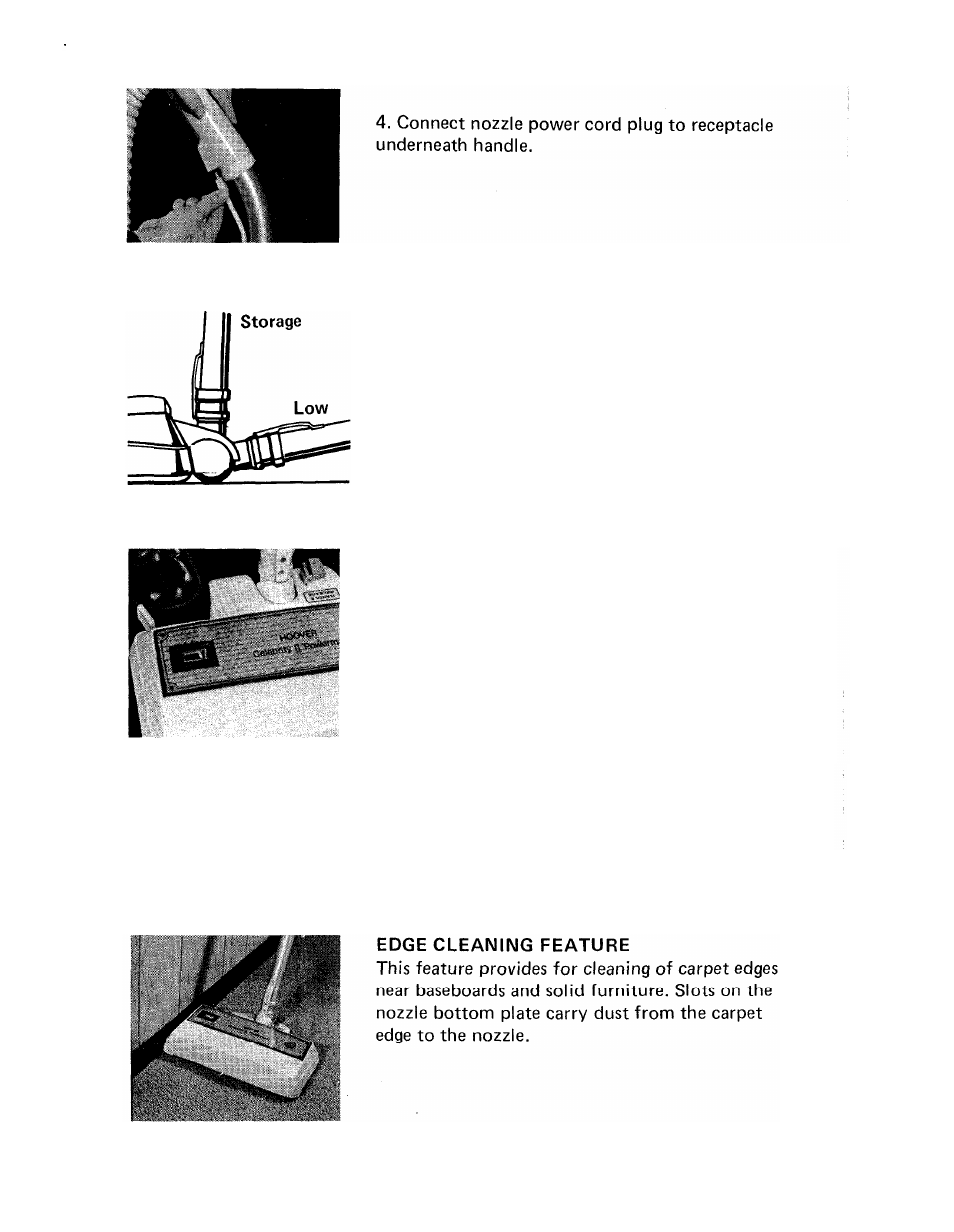 How to use, Carpet and rug cleaning | Hoover S3083-030 User Manual | Page 7 / 20