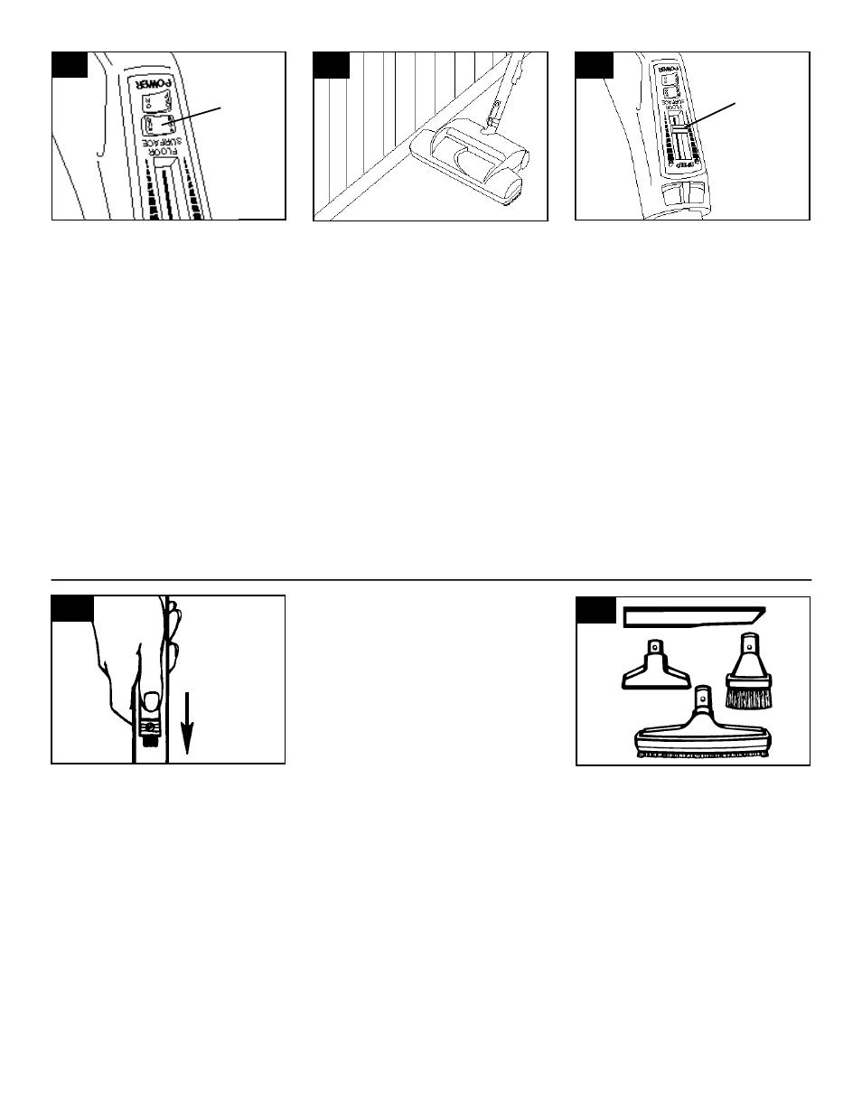 Suction regulator, Cleaning tools | Hoover WindTunnel Wind Tunnel Canister Cleaner with Powered Nozzle User Manual | Page 6 / 12