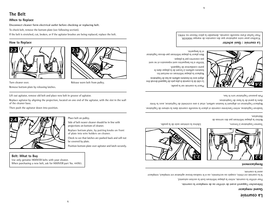 Hoover C1631 User Manual | Page 6 / 12