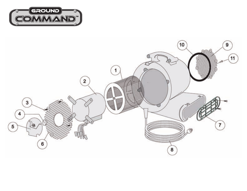 Hp, 2200 cfm air mover | Hoover Fan User Manual | Page 4 / 4