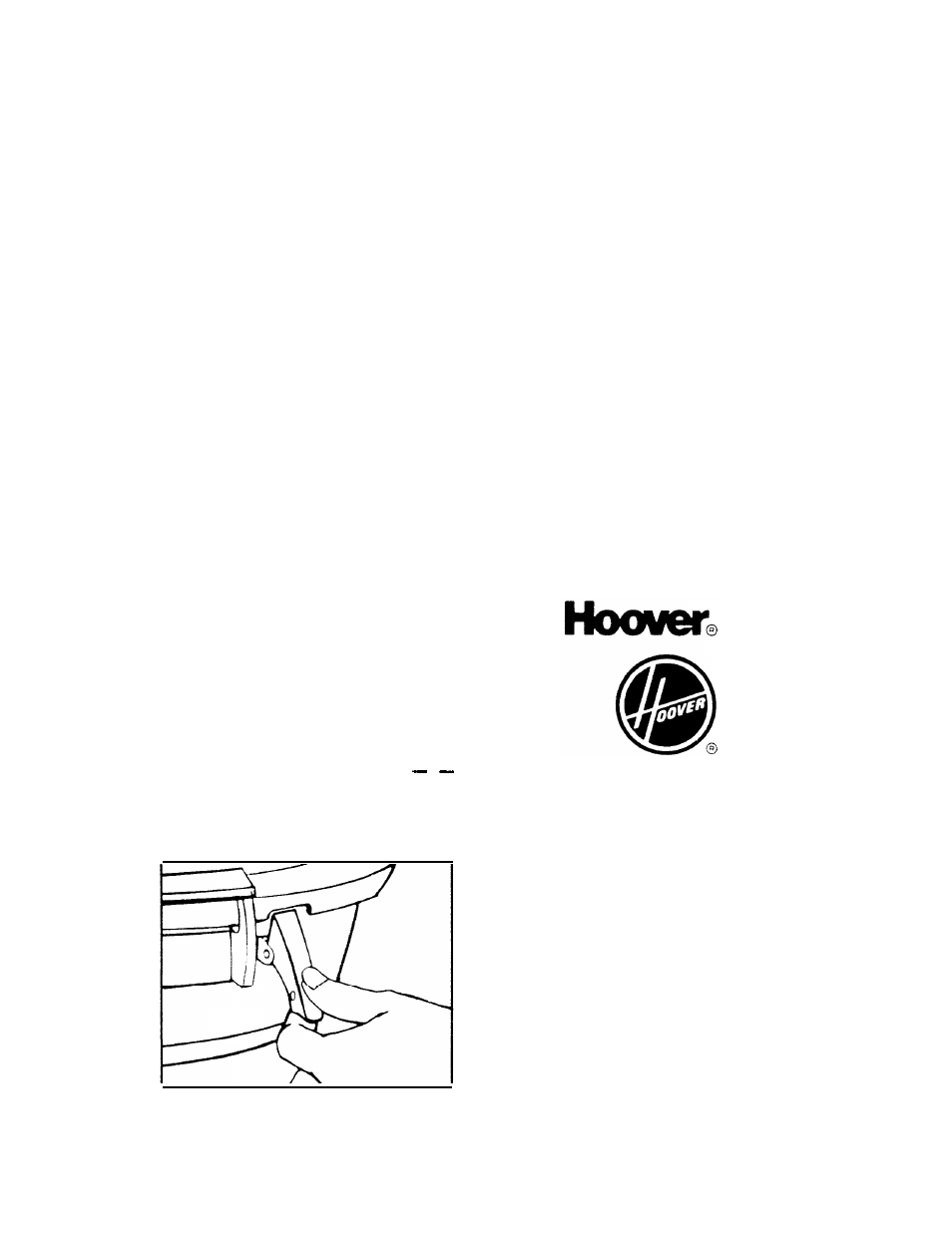 Maintenance | Hoover lV User Manual | Page 13 / 24