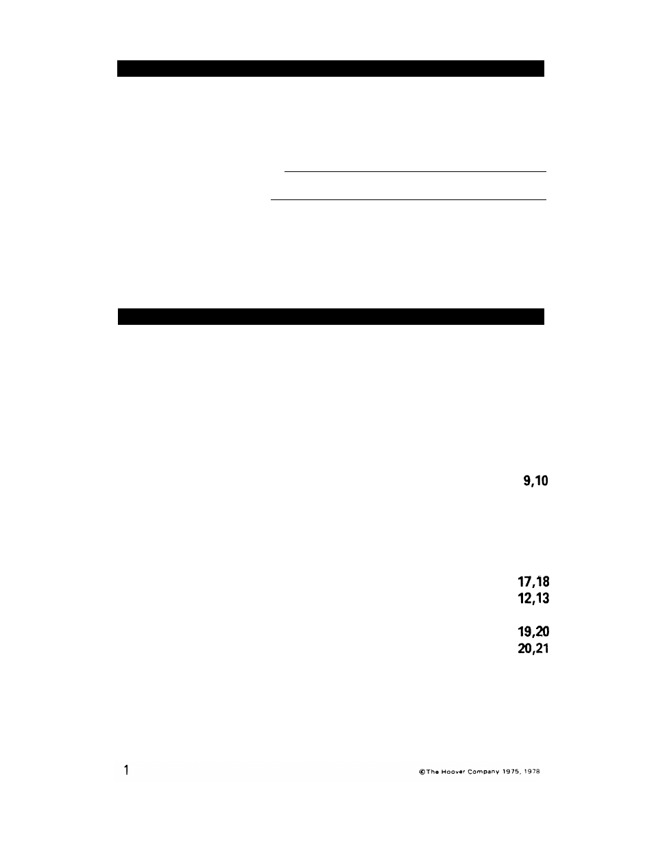 Fill in and retain, Save, Index | Hoover lV User Manual | Page 2 / 24