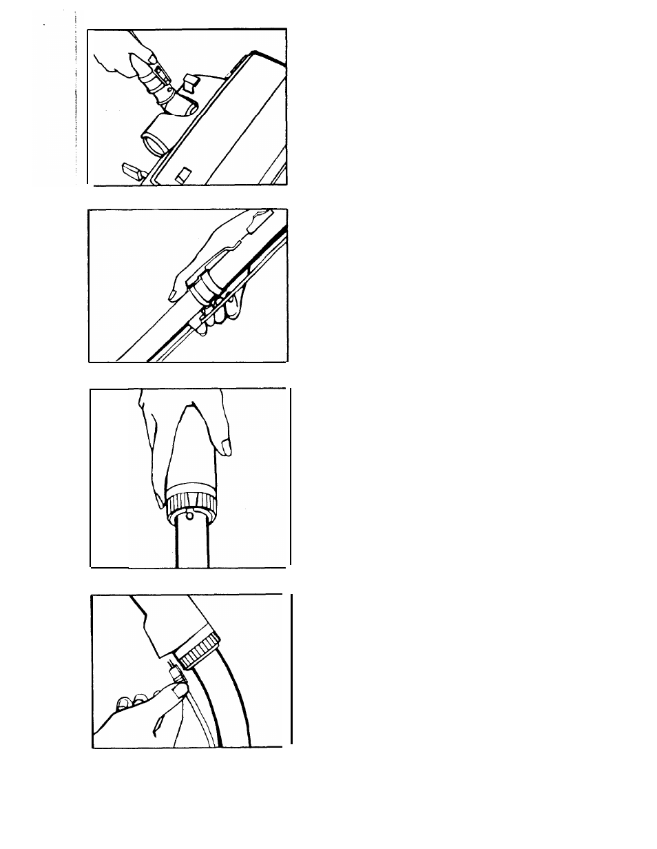 Attach power nozzle | Hoover lV User Manual | Page 7 / 24