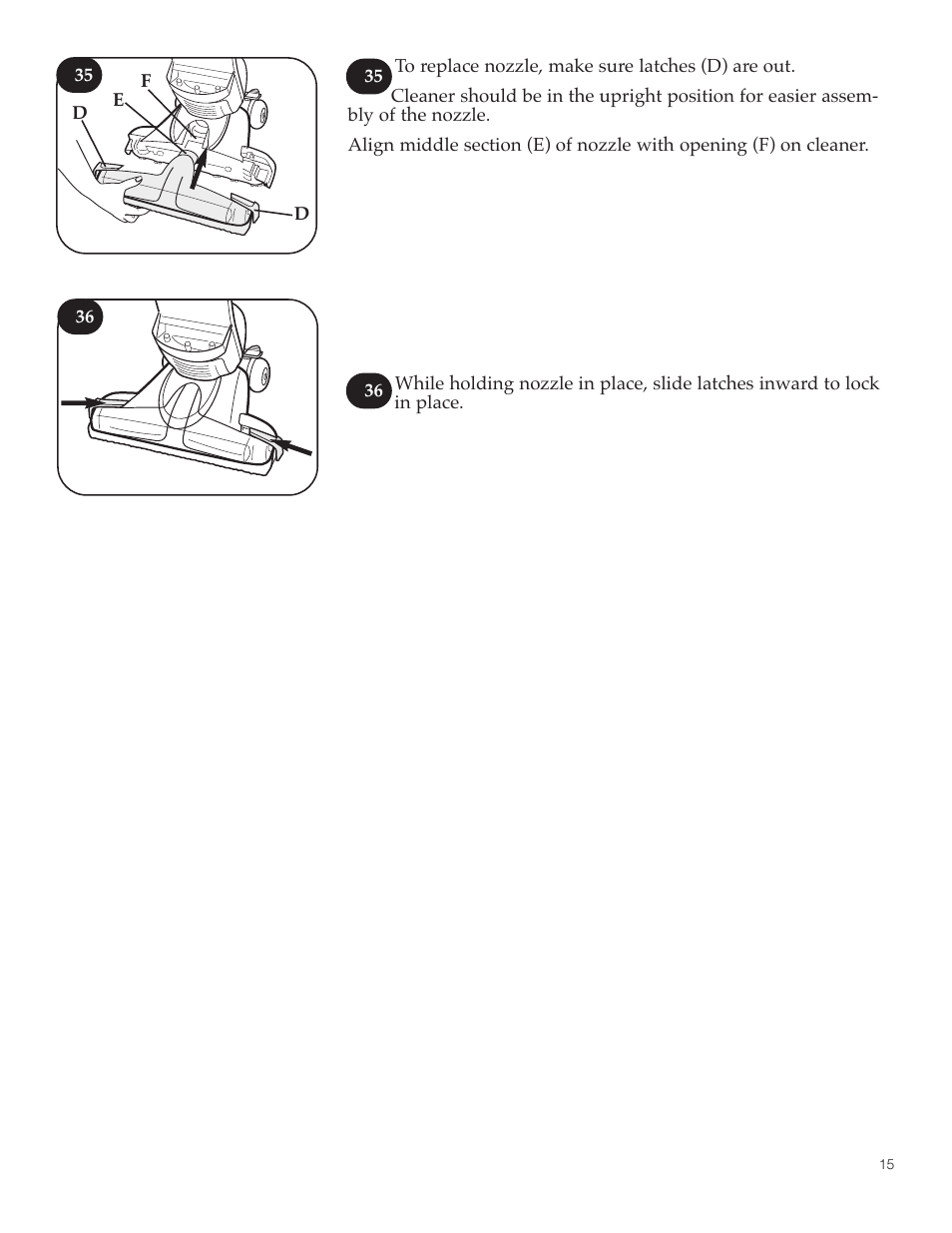 Hoover FloorMate User Manual | Page 15 / 44