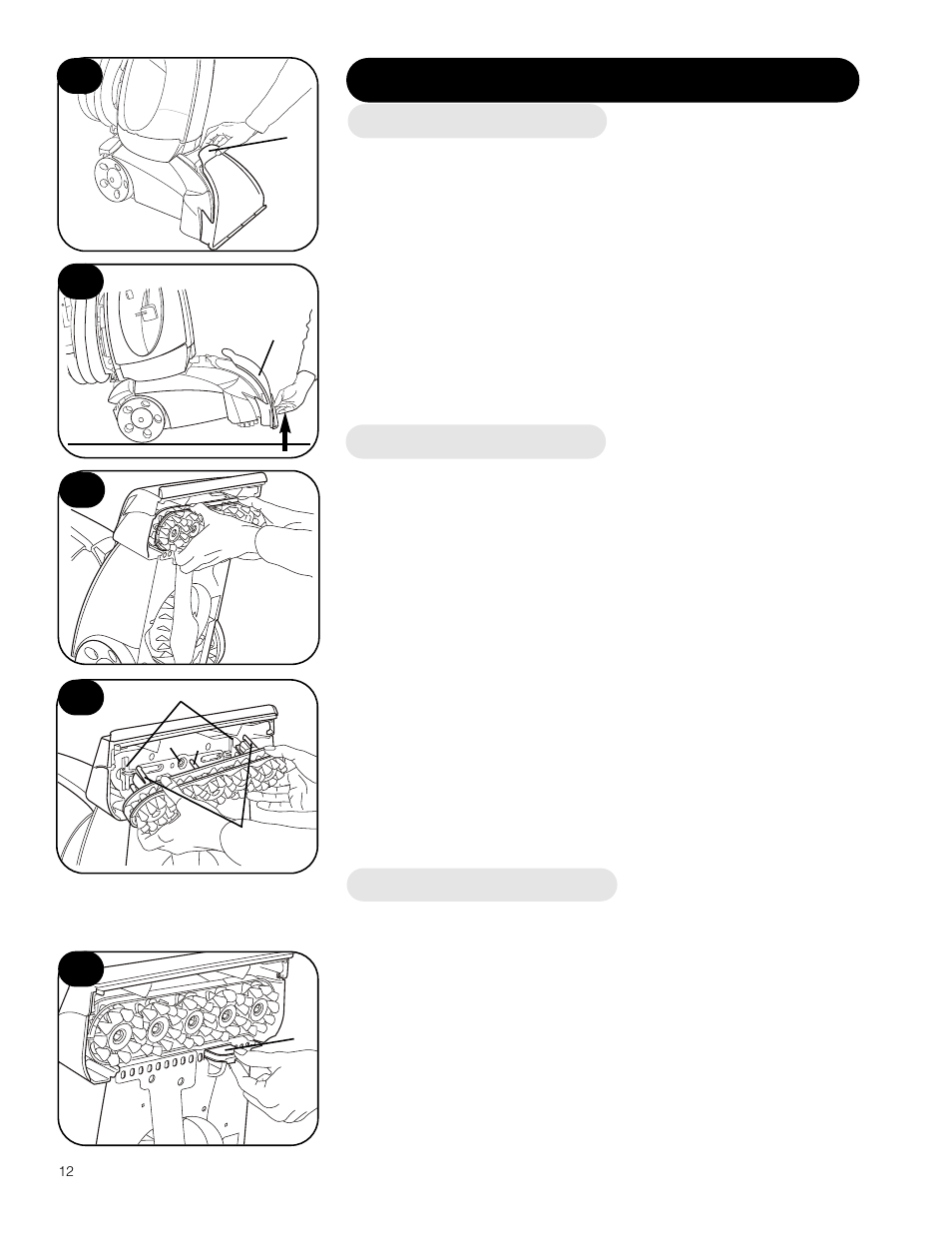 Routine care for your deep cleaner | Hoover Deep Cleaner User Manual | Page 12 / 15