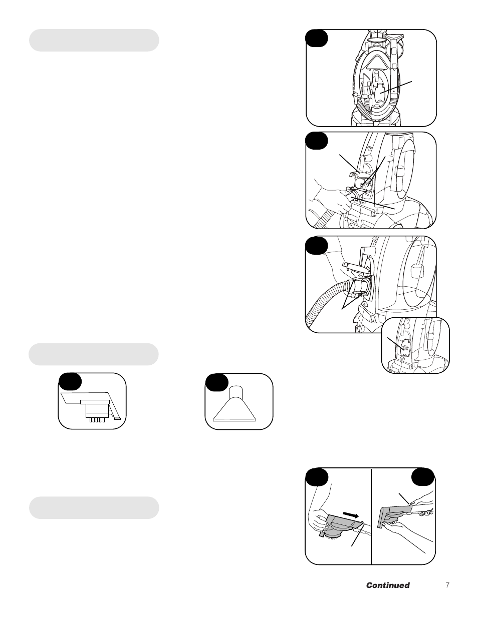 Hoover Deep Cleaner User Manual | Page 7 / 15