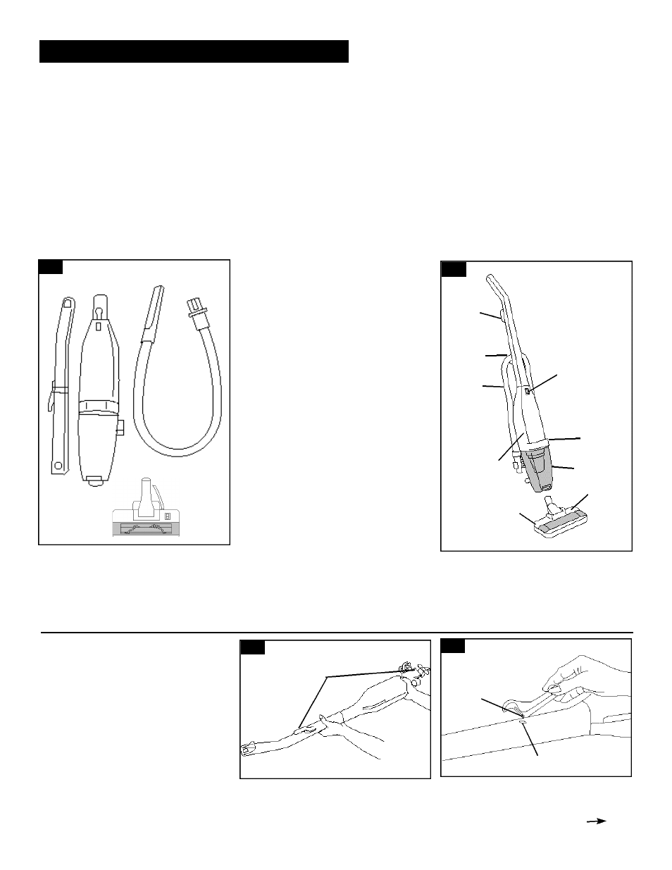 Assembling cleaner, Questions or concerns, Attach handle | Carton contents cleaner description | Hoover ightweight Cleaner User Manual | Page 3 / 16