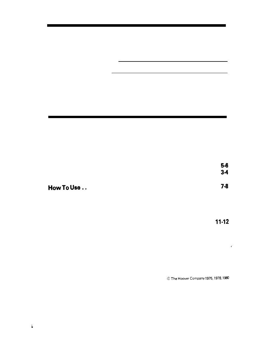 Fill in and retain, Save, Index | Hoover QS Quiet User Manual | Page 2 / 20