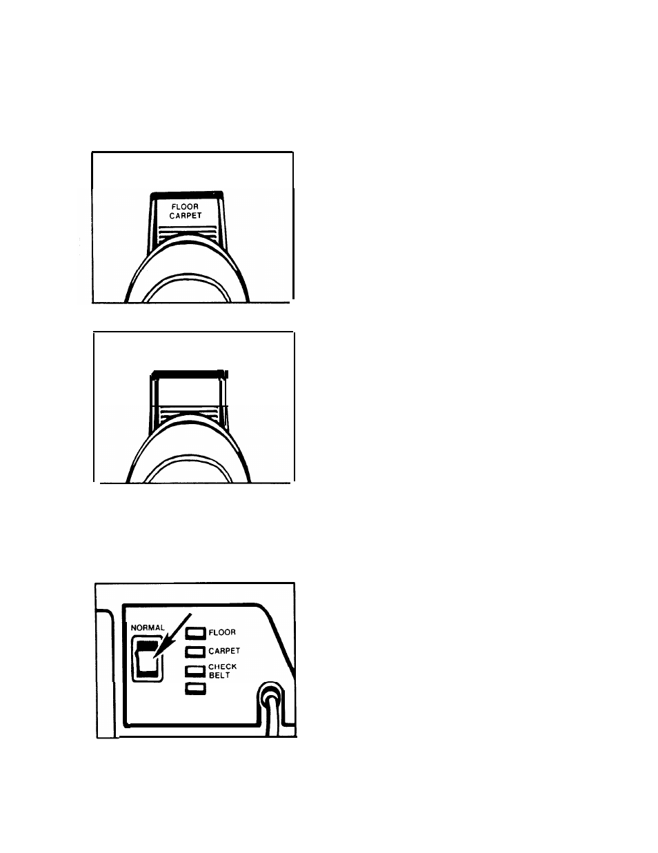 Swiveling handle and wands, Carpet and rug cleaning, Hard surface floor cleaning | Agitator speed selection | Hoover S3239 User Manual | Page 9 / 25