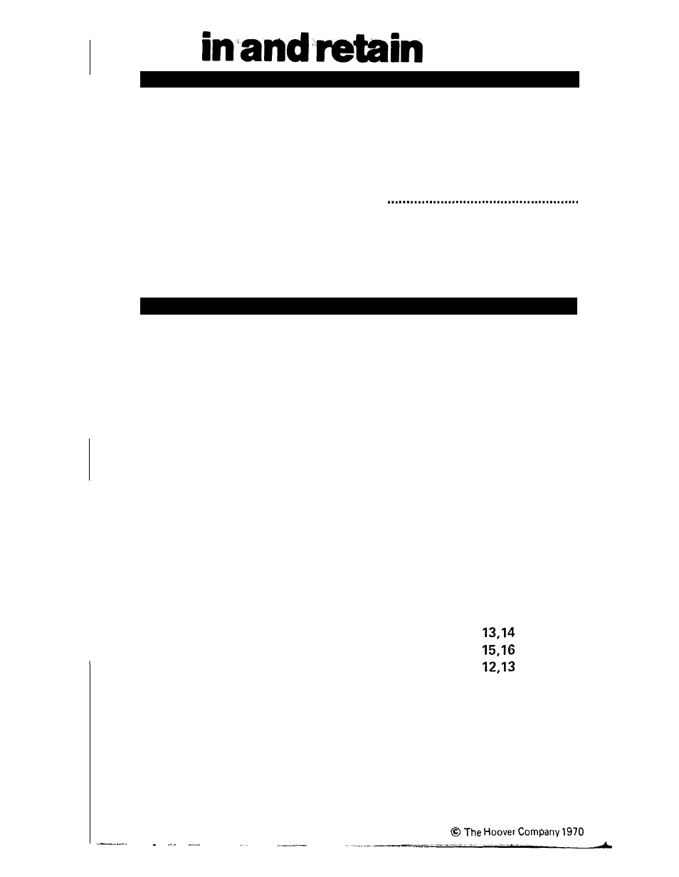 Fill, Save, Index | Hoover 53425 User Manual | Page 2 / 20