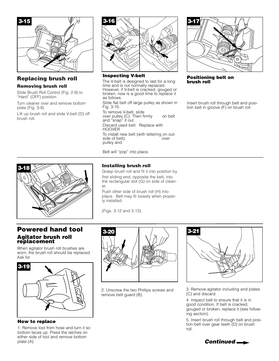 Powered hand tool | Hoover WindTunnel Self-Propelled Powered Hand Tool User Manual | Page 11 / 32