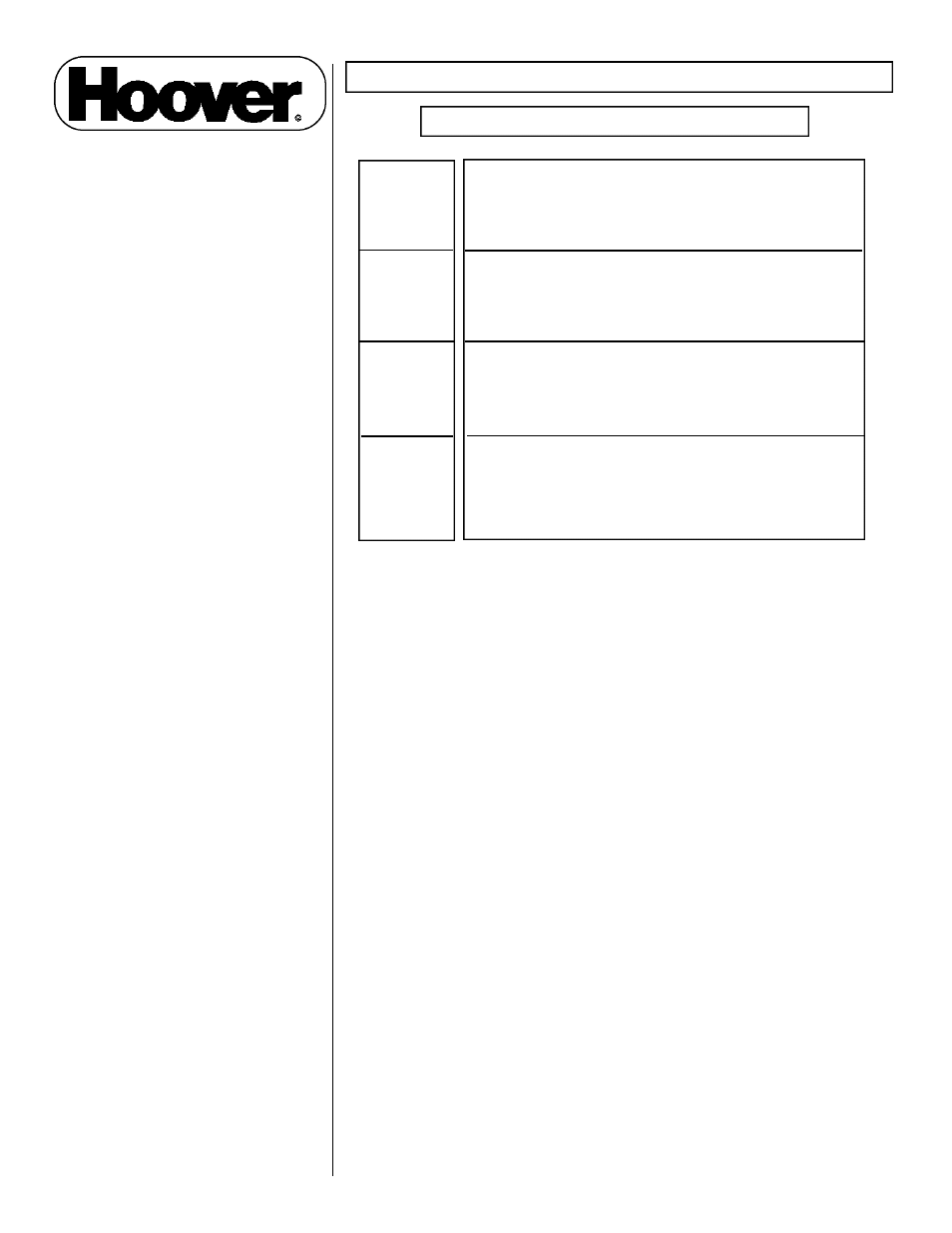 Warranty | Hoover Vacuum Systems User Manual | Page 11 / 11