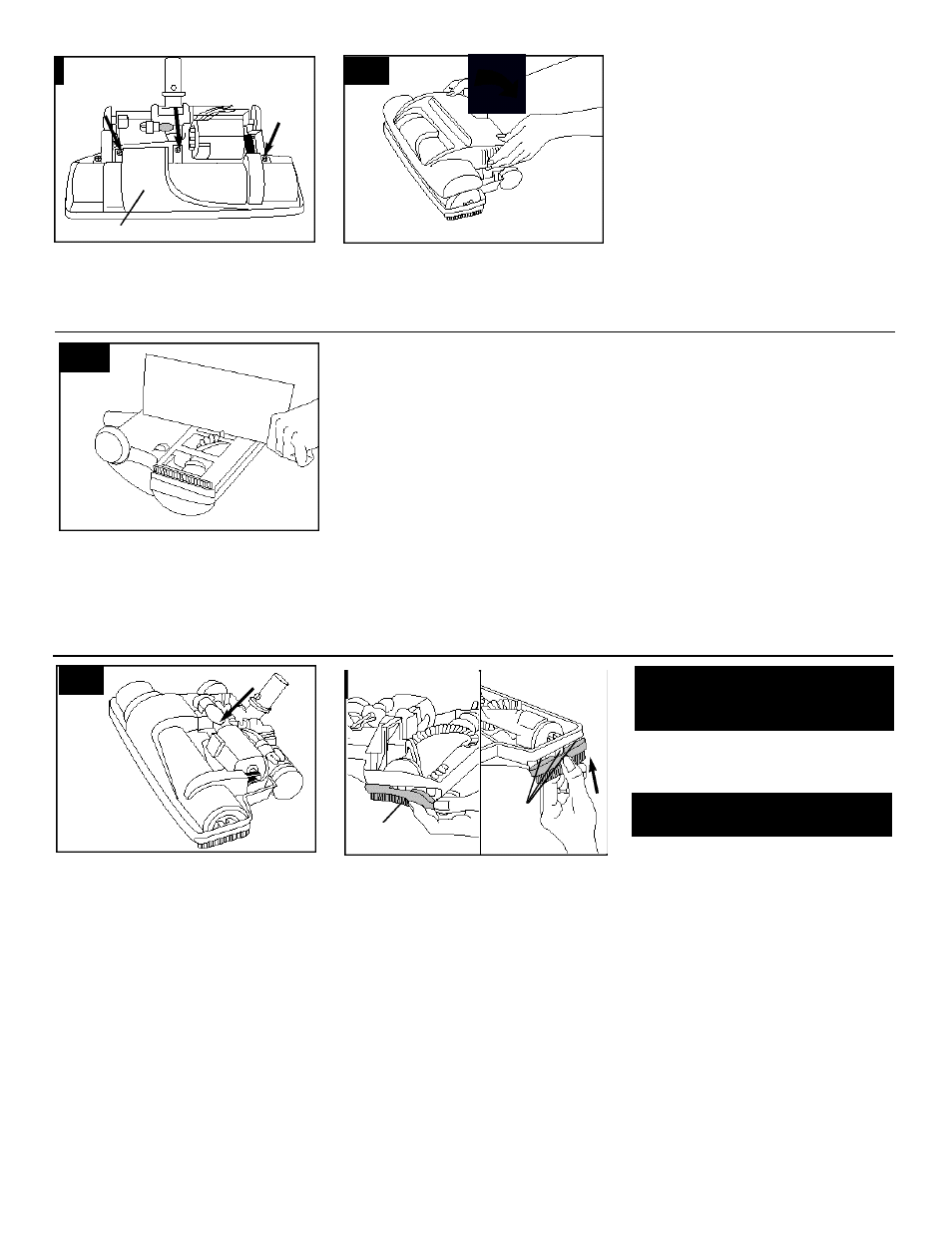 Edge groomer replacement | Hoover Vacuum Systems User Manual | Page 9 / 11