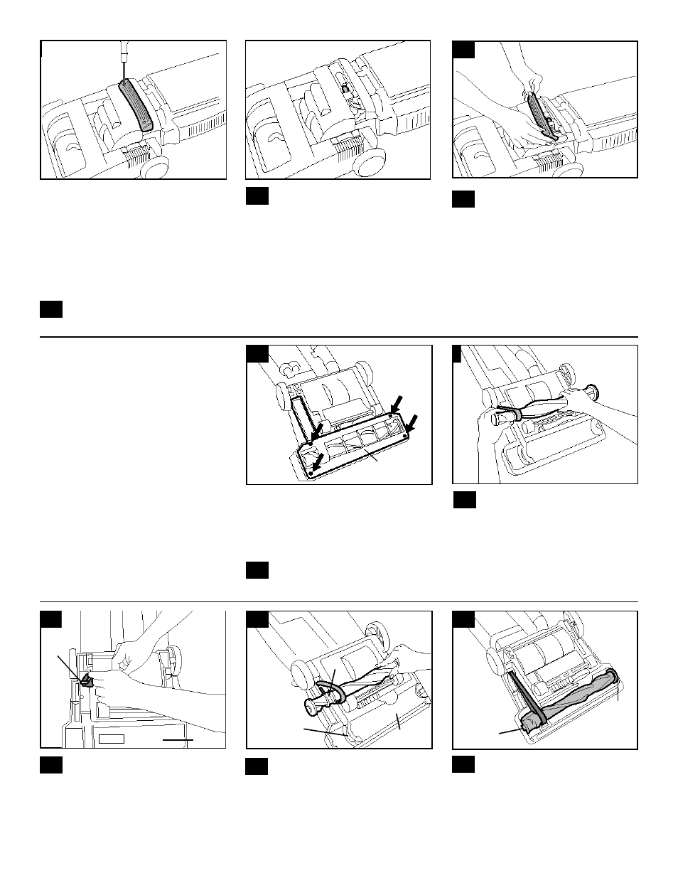 The headlight, The belt | Hoover WindTunnel User Manual | Page 9 / 12