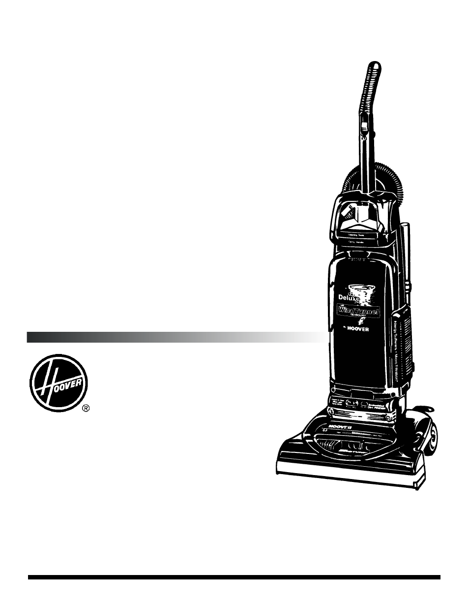 Hoover WindTunnel Upright Bag Vacuum Cleaner User Manual | 14 pages