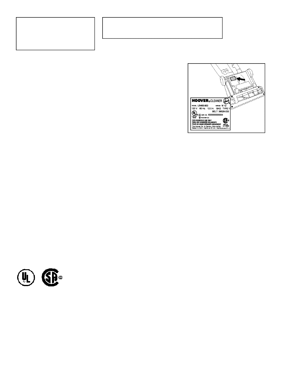 Important safeguards, Warning, Save these instructions | Fill in and retain, Owner’s manual, Index, Review this manual before operating cleaner | Hoover WindTunnel Upright Bag Vacuum Cleaner User Manual | Page 2 / 14